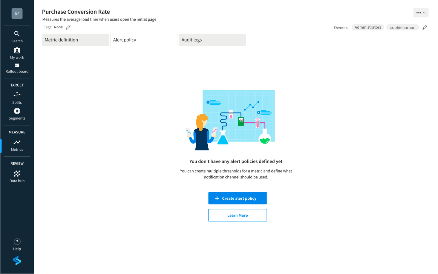 Create Alert Policy